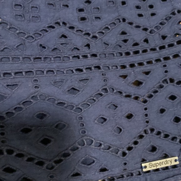 💥💥SOLD 💥💥Superdry Navy blue lined drawstring with side pockets shorts small - Picture 5 of 13